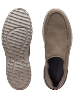 Clarks Halbschuhe^Leder-Mokassins 