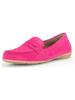 Leder-Mokassins "" in Pink>Gabor