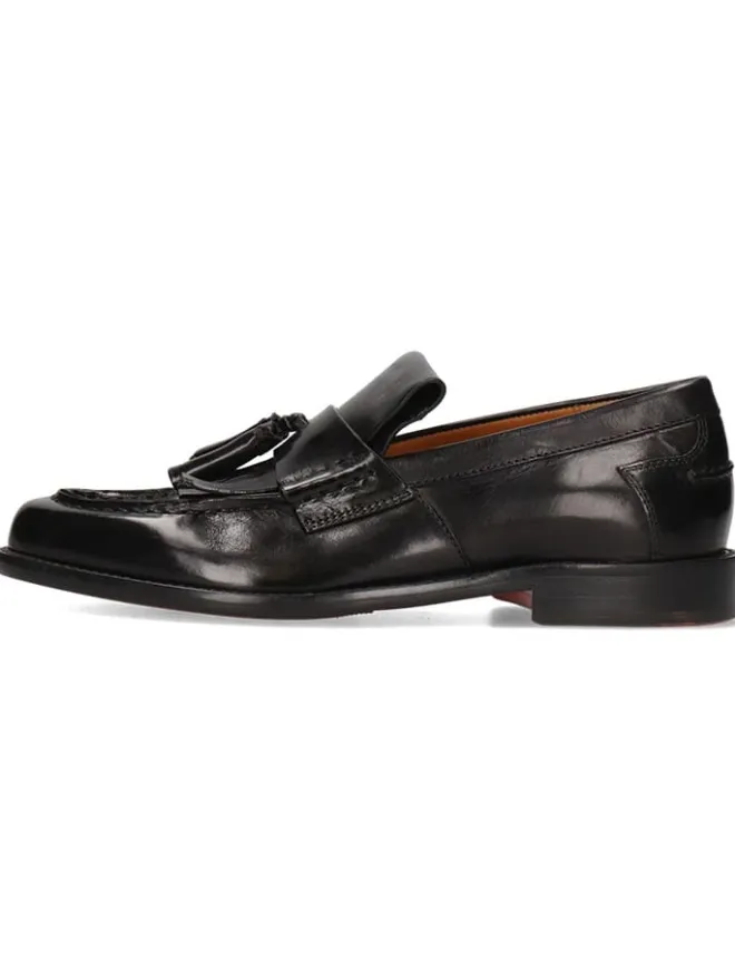MELVIN & HAMILTON Halbschuhe^Leder-Mokassins "Gianna 11" in Schwarz