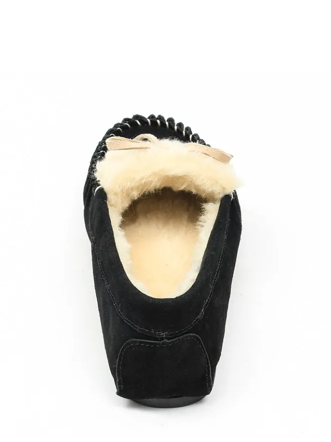 Leder-Mokassins "Idril" in Schwarz>NICEBAY Outlet