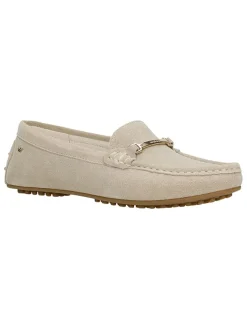 Leder-Mokassins in Beige>Wojas Clearance