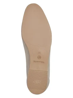 Tamaris Halbschuhe^Leder-Mokassins in Beige