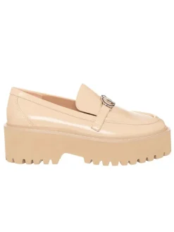 Leder-Mokassins in Beige>Liu Jo New