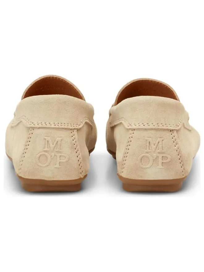 Leder-Mokassins in Beige>Marc O'Polo Shoes Outlet