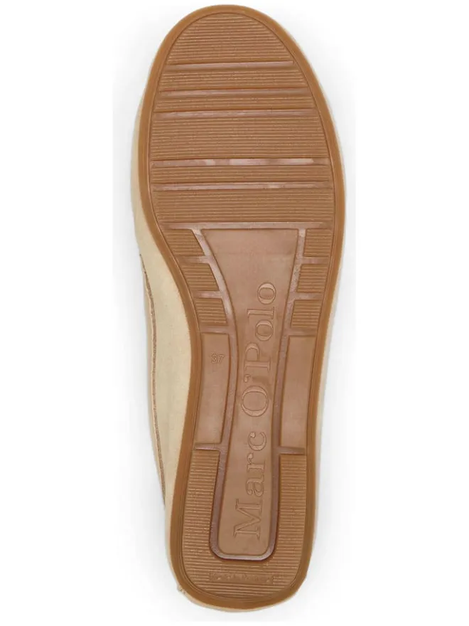 Leder-Mokassins in Beige>Marc O'Polo Shoes Outlet