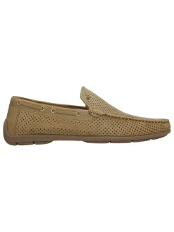 Wojas Halbschuhe^Leder-Mokassins in Beige