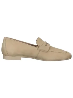Paul Green Halbschuhe^Leder-Mokassins in Beige