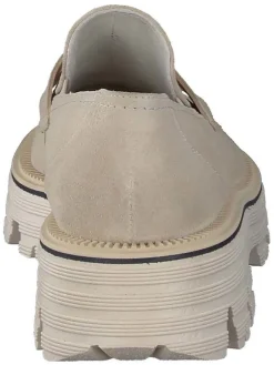 Paul Green Halbschuhe^Leder-Mokassins in Beige
