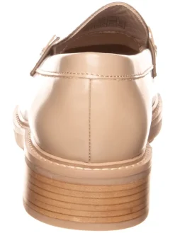 Calvin Klein Halbschuhe^Leder-Mokassins in Beige