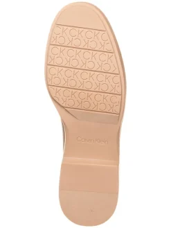 Calvin Klein Halbschuhe^Leder-Mokassins in Beige