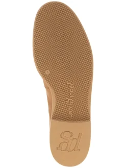 Leder-Mokassins in Beige><noscript><img width=