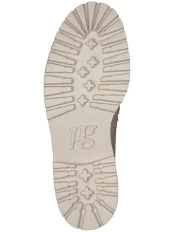 Leder-Mokassins in Beige><noscript><img width=