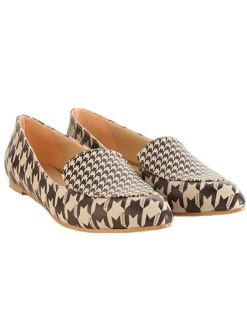 Leder-Mokassins in Beige/ Braun>Goby