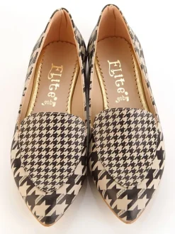 Leder-Mokassins in Beige/ Braun>Goby