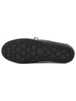 Leder-Mokassins in Braun><noscript><img width=