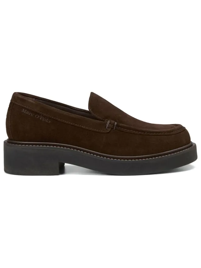 Leder-Mokassins in Braun>Marc O'Polo Shoes Clearance