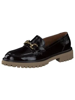 Leder-Mokassins in Braun>Paul Green New