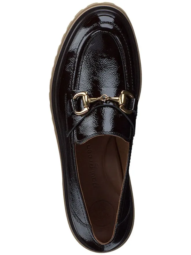 Leder-Mokassins in Braun>Paul Green New