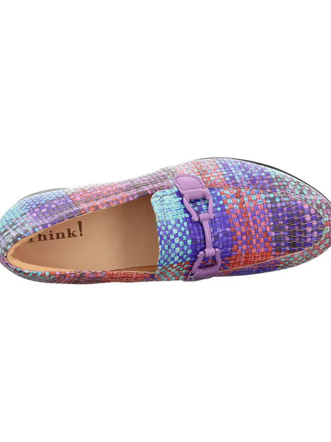 Think! Halbschuhe^Leder-Mokassins in Bunt