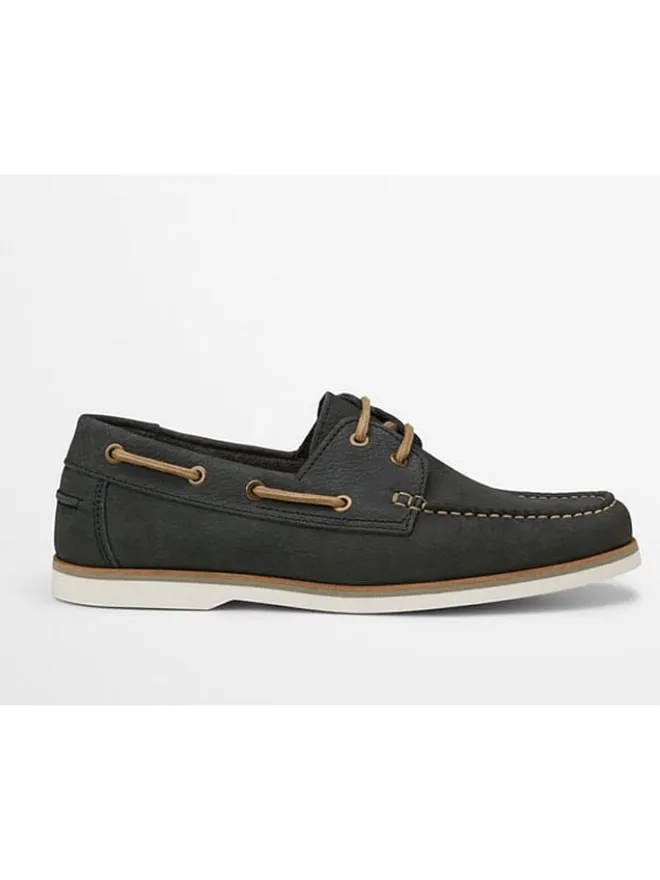 Leder-Mokassins in Dunkelblau>Marc O'Polo Shoes Online