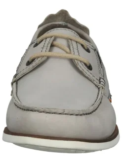 Fretz Men Halbschuhe^Leder-Mokassins in Grau