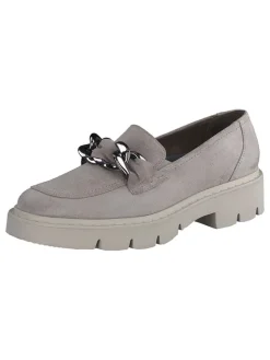 Leder-Mokassins in Grau>Paul Green
