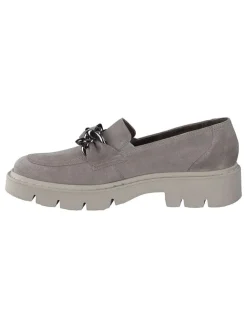 Leder-Mokassins in Grau>Paul Green