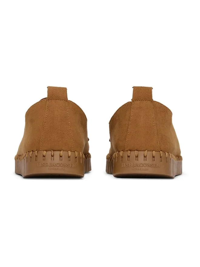 Leder-Mokassins in Hellbraun>Ilse Jacobsen Clearance
