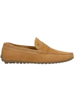 Leder-Mokassins in Hellbraun>Wojas Discount