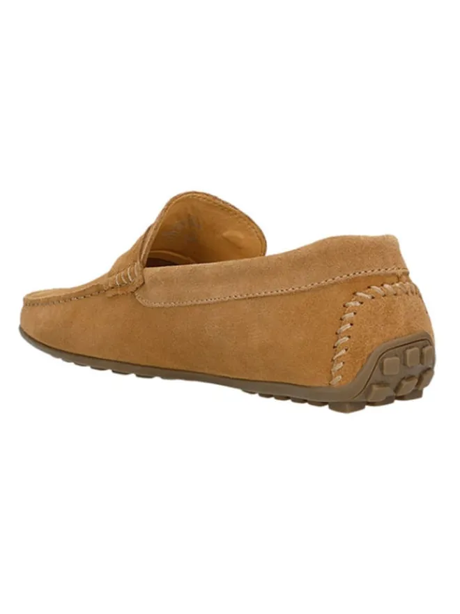 Leder-Mokassins in Hellbraun>Wojas Discount