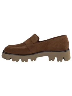 Leder-Mokassins in Hellbraun>Paul Green Hot