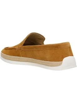Wojas Halbschuhe^Leder-Mokassins in Hellbraun