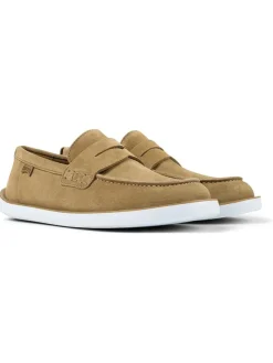Leder-Mokassins in Hellbraun>Camper Best
