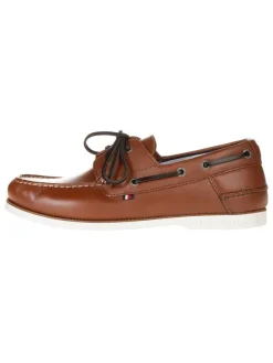Tommy Hilfiger Shoes Halbschuhe^Leder-Mokassins in Hellbraun