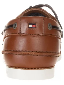 Tommy Hilfiger Shoes Halbschuhe^Leder-Mokassins in Hellbraun