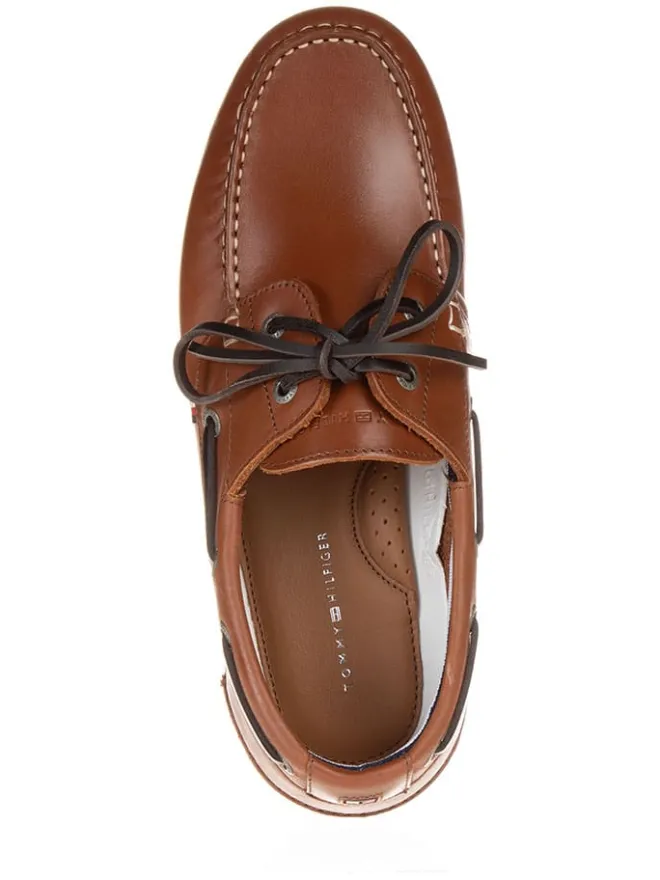 Tommy Hilfiger Shoes Halbschuhe^Leder-Mokassins in Hellbraun