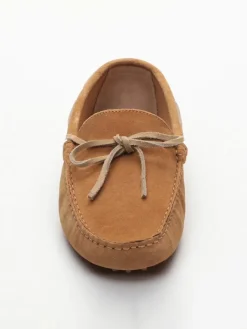Leder-Mokassins in Hellbraun>John Scott Outlet