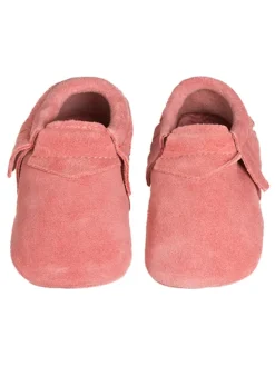 Lait et Miel Halbschuhe|Halbschuhe·Mokassins^Leder-Mokassins in Koralle