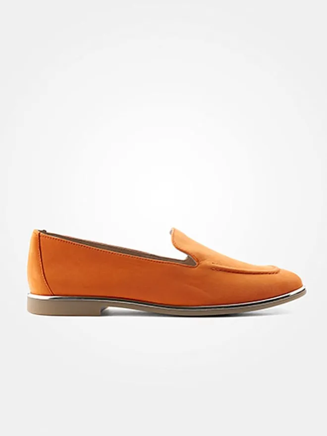 Leder-Mokassins in Orange>Paul Green Sale