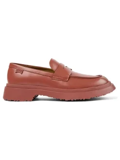 Camper Schnürschuhe^Leder-Mokassins in Rot