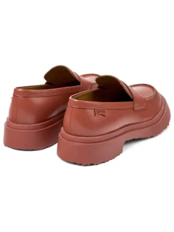 Camper Schnürschuhe^Leder-Mokassins in Rot