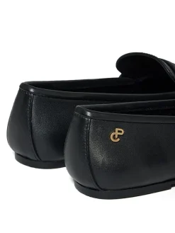 Leder-Mokassins in Schwarz><noscript><img width=