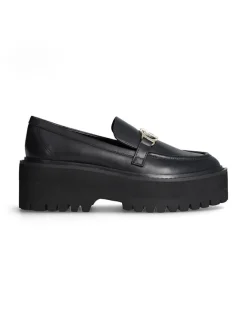 Leder-Mokassins in Schwarz>Liu Jo Online