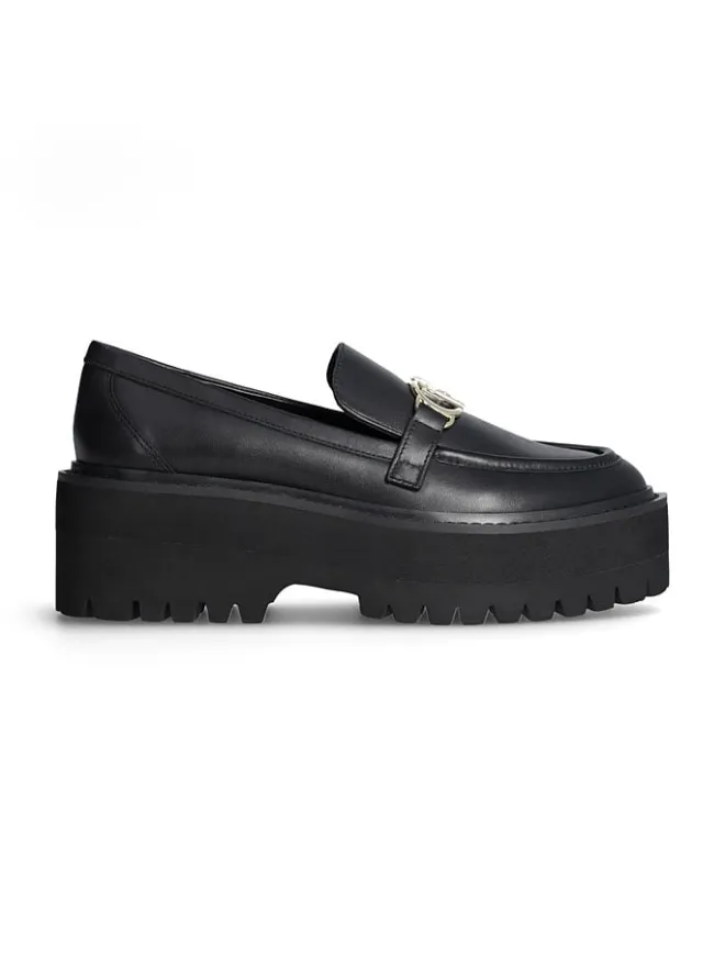 Leder-Mokassins in Schwarz>Liu Jo Online