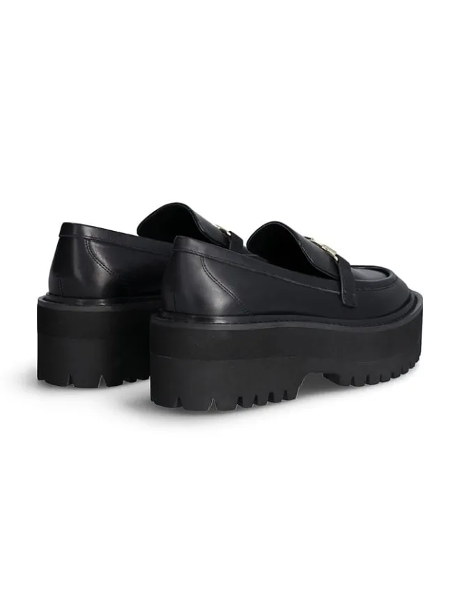 Leder-Mokassins in Schwarz>Liu Jo Online