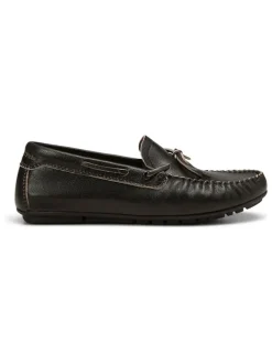 Leder-Mokassins in Schwarz>Marc O'Polo Shoes Discount