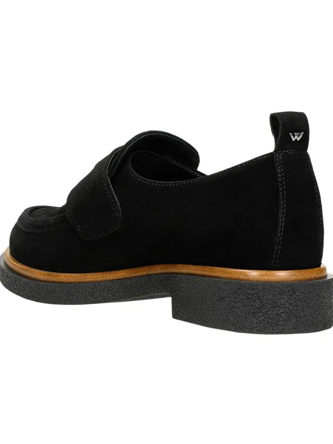 Leder-Mokassins in Schwarz>Wojas Best