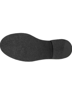Leder-Mokassins in Schwarz><noscript><img width=