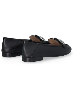 Liu Jo Halbschuhe^Leder-Mokassins in Schwarz