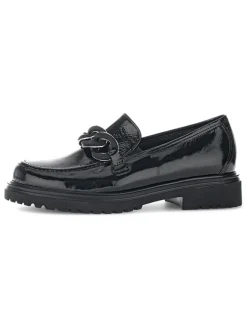 Leder-Mokassins in Schwarz>Gabor Online